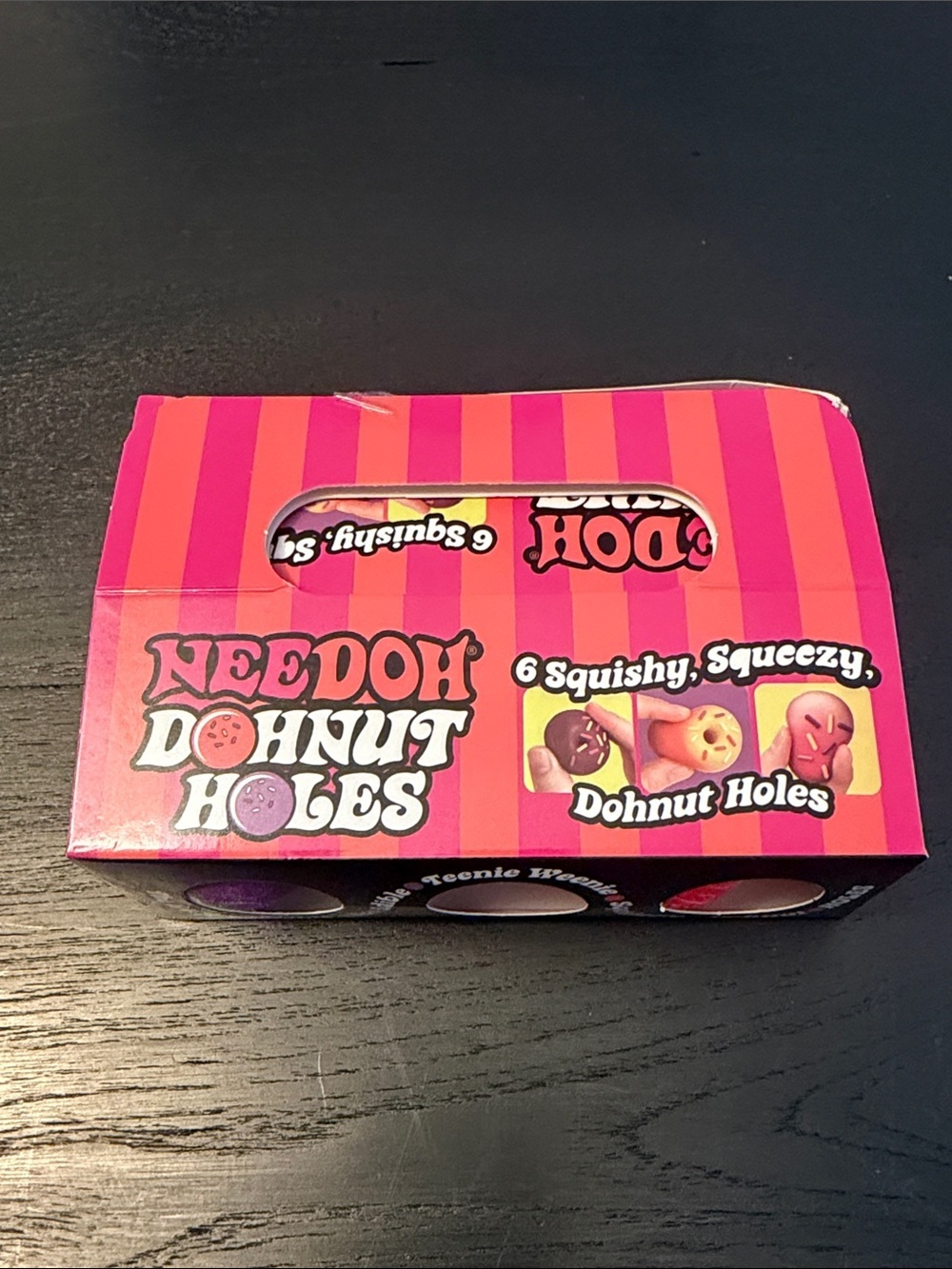 Schylling - Needoh Dohnut Holes Squishy Toy 6 Pack - Brand New -***LAST ONE***